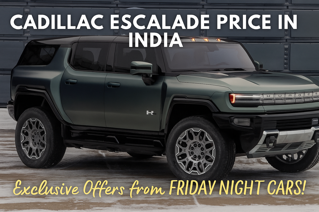 Cadillac Escalade Price in India