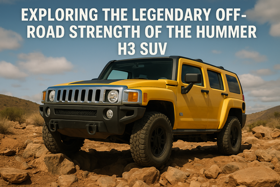 Exploring the Legendary Off-Road Strength of the Hummer H3 SUV