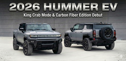 2026 Hummer EV: “King Crab” Mode & Carbon Fiber Edition Debut