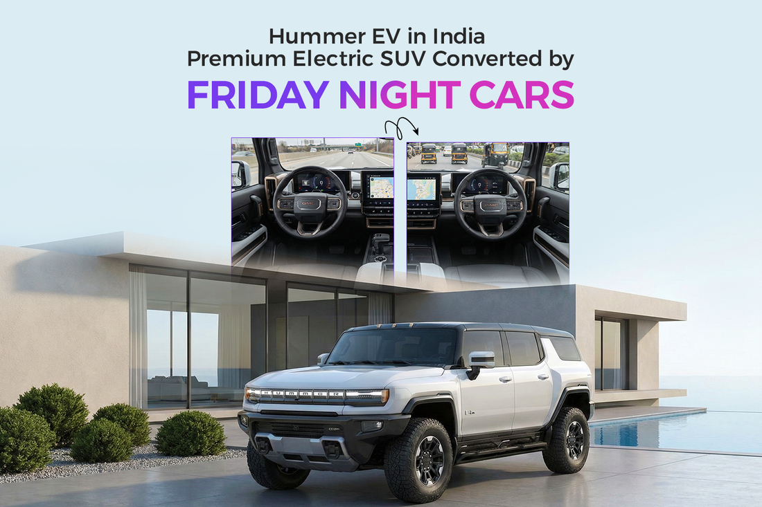 Hummer EV in India – Premium Electric SUV Converted by Friday Night Cars