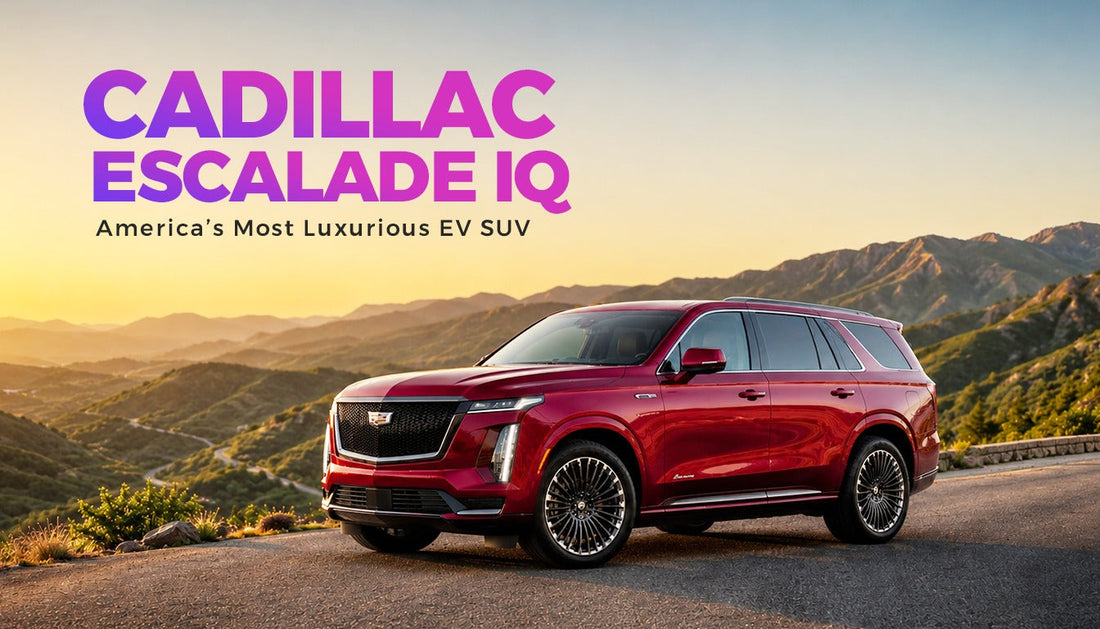 Cadillac Escalade IQ Price in India – America’s Most Luxurious EV SUV